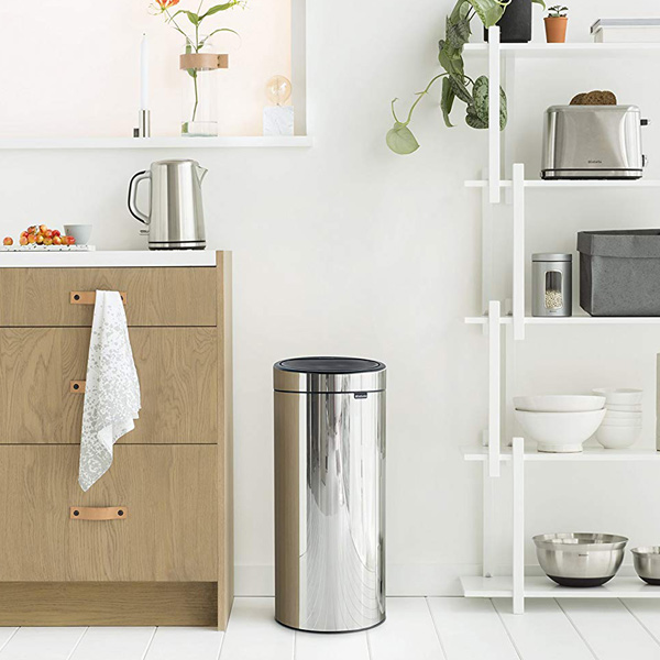 brabantia ゴミ箱 タッチビン 30L スチール ダストボックス スチール