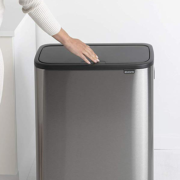 brabantia ブラバンシア ゴミ箱 BO タッチビン HI 60L FPPマット ふた付き