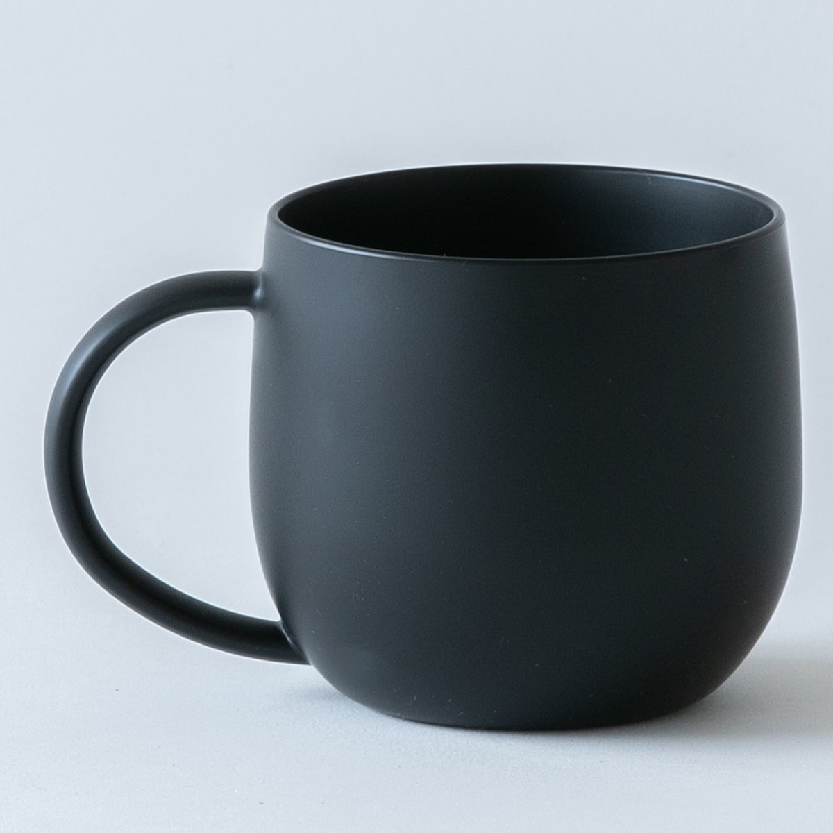 マグカップ ほわり 同色2個セット ( 食洗機対応 日本製 320ml マグ カップ コップ プラコップ ナチュラル 北欧 北欧風 大人可愛い SDGs 軽い 割れにくい コーヒー 紅茶 ジュース 子ども おしゃれ ) 【グレー】 グレー