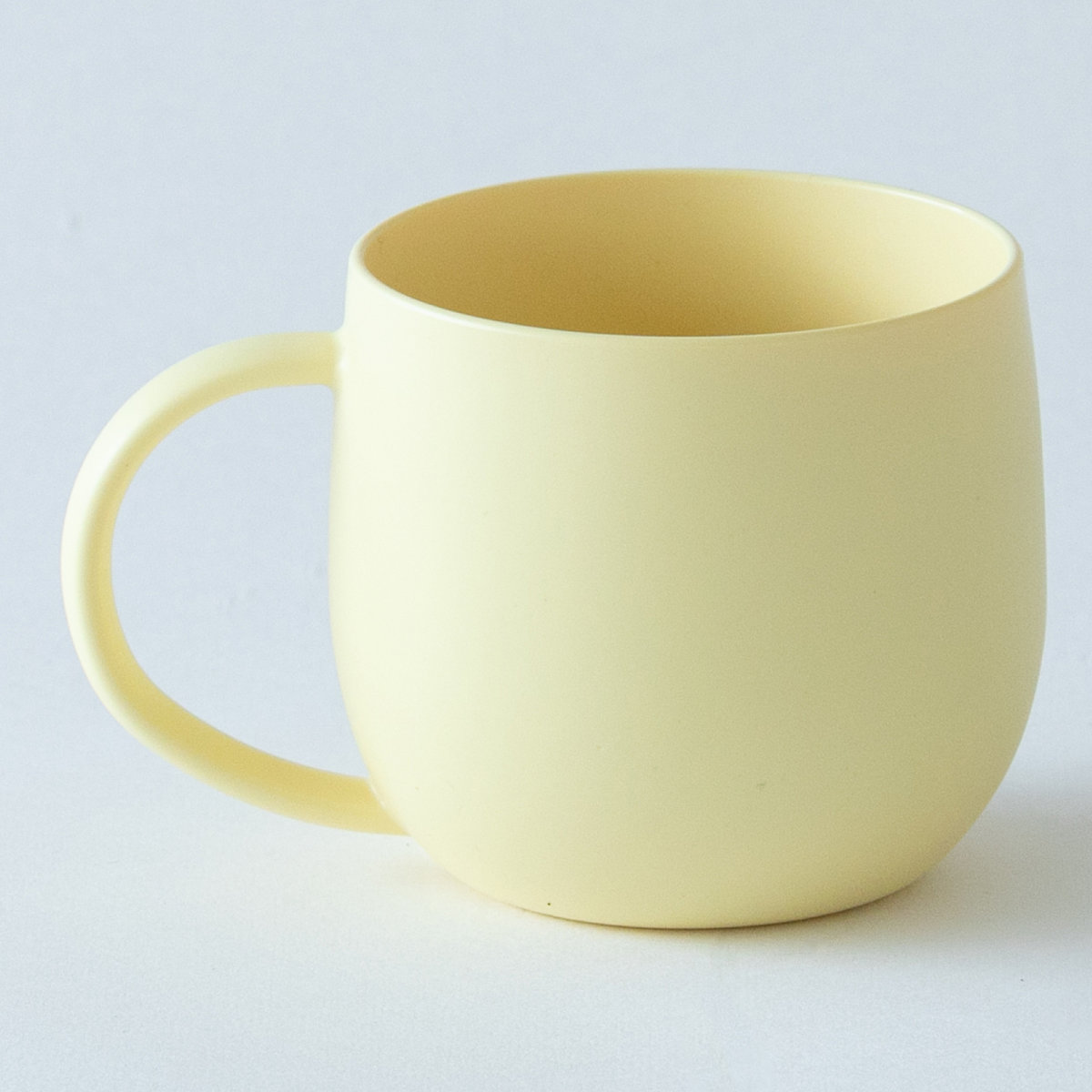 マグカップ ほわり 同色2個セット ( 食洗機対応 日本製 320ml マグ カップ コップ プラコップ ナチュラル 北欧 北欧風 大人可愛い SDGs 軽い 割れにくい コーヒー 紅茶 ジュース 子ども おしゃれ ) 【グレー】 グレー