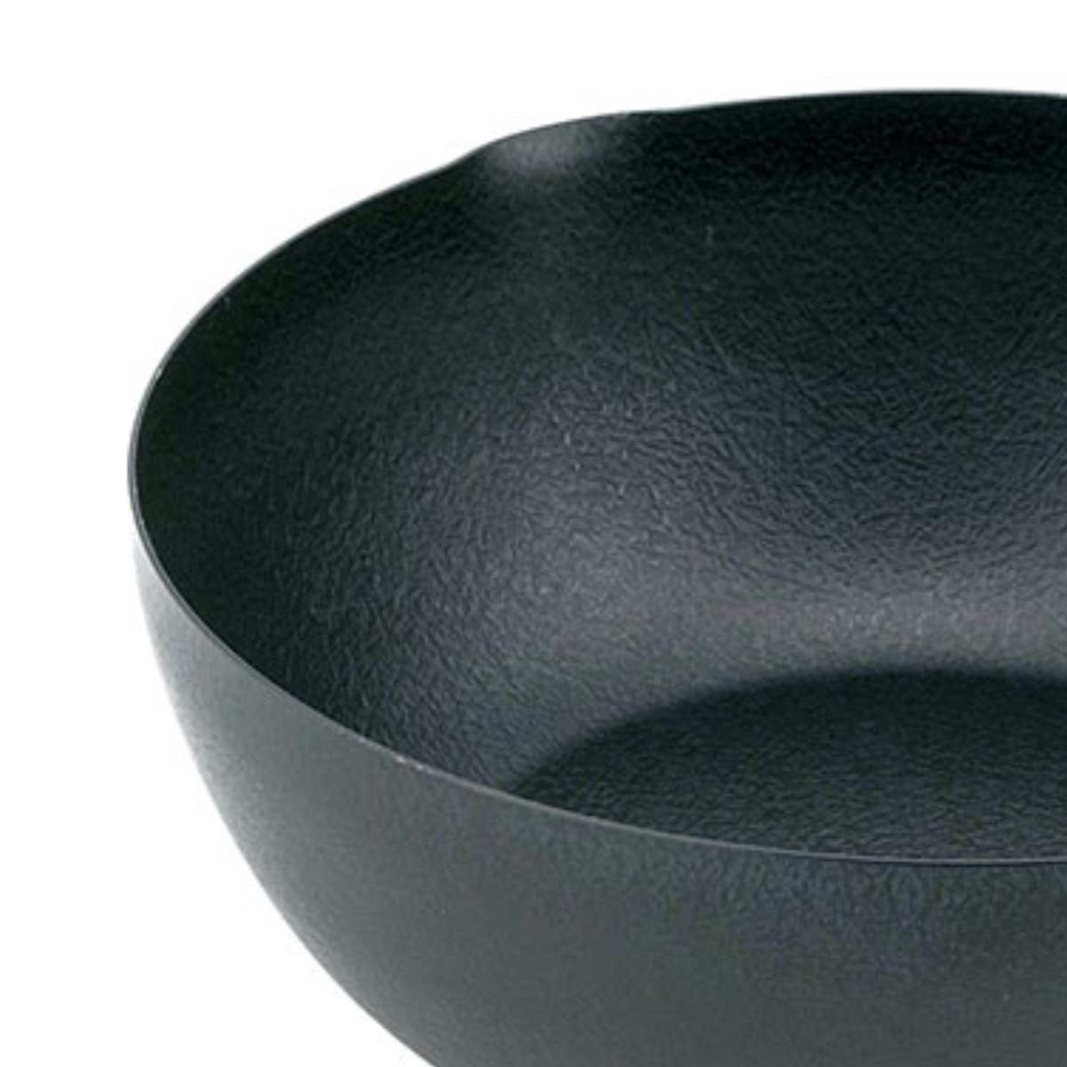 いため鍋 24cm IH対応 鉄製 ファイバーエンボス 日本製 ( ガス火対応 鉄製フライパン フライパン 炒め鍋 24センチ 鉄のフライパン 片手鍋 エンボス加工 こびりつきにくい 空焼き不要 調理器具 )