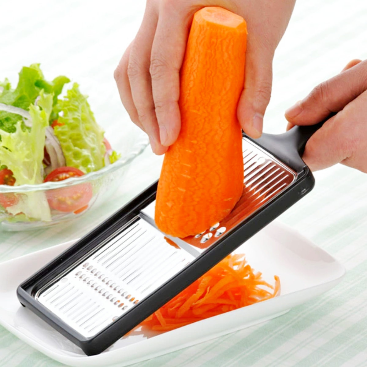 千切り器 ツマ切り 和食屋さん 日本製 （ スライサー せん切り器 千切り スライス 野菜スライサー ベジタブルスライサー キッチンツール 調理 キャベツ せん切り つま切り 下ごしらえ ）
