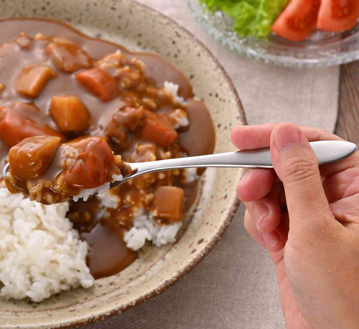 スプーン 燕三条 カレースプーン 4本組 日本製 ( ステンレス カトラリー シンプル おしゃれ モダン )