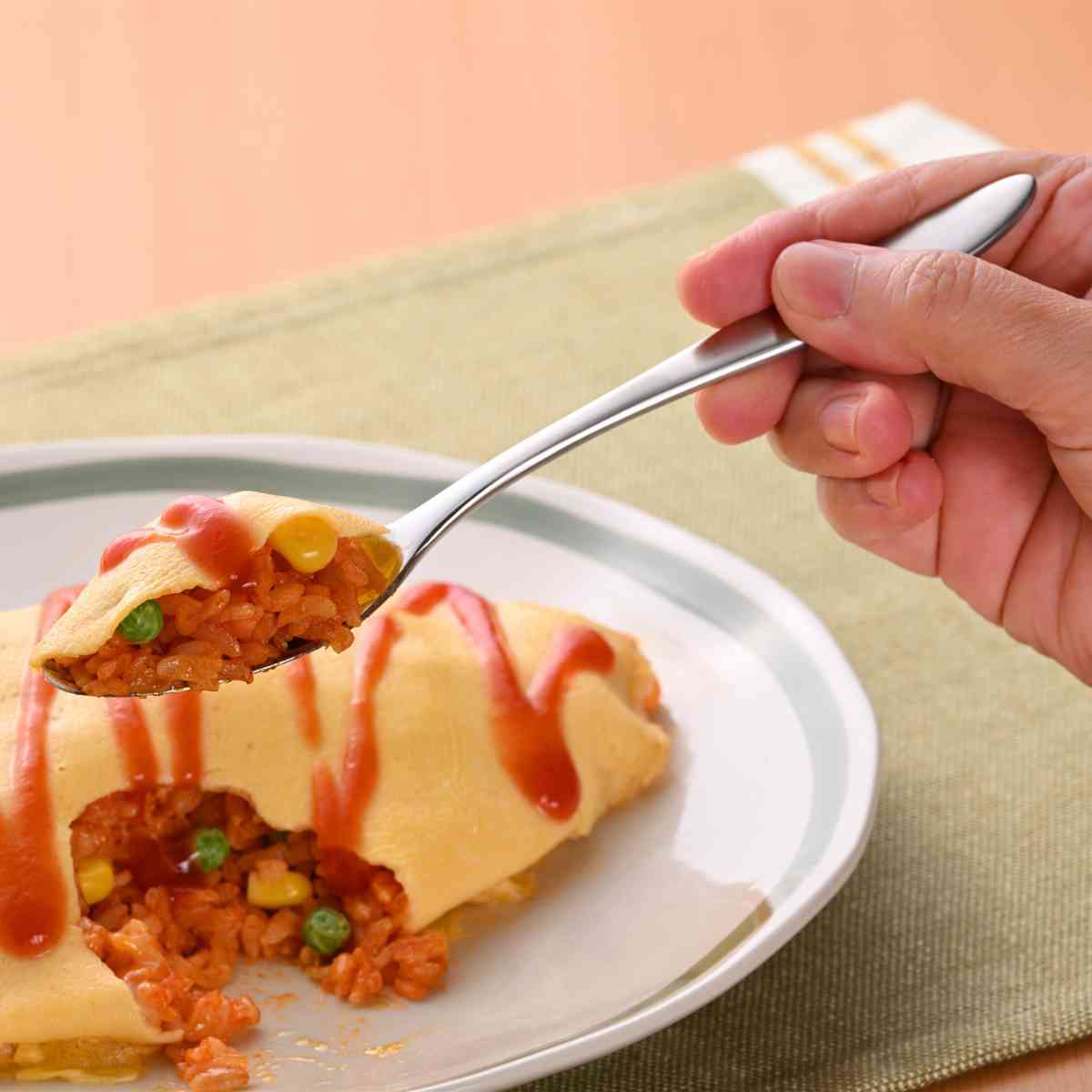 スプーン 燕三条 カレースプーン 4本組 日本製 ( ステンレス カトラリー シンプル おしゃれ モダン )