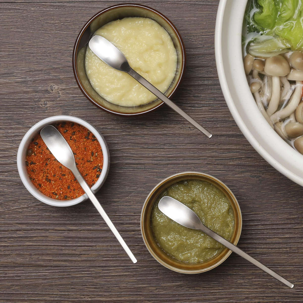 スプーン TSUBAME 薬味スプーン 3本組 日本製 ( ステンレス スリム ヘラ ジャム 瓶 調味料 すくいやすい カトラリー 燕三条 カトラリーセット シンプル おしゃれ モダン )