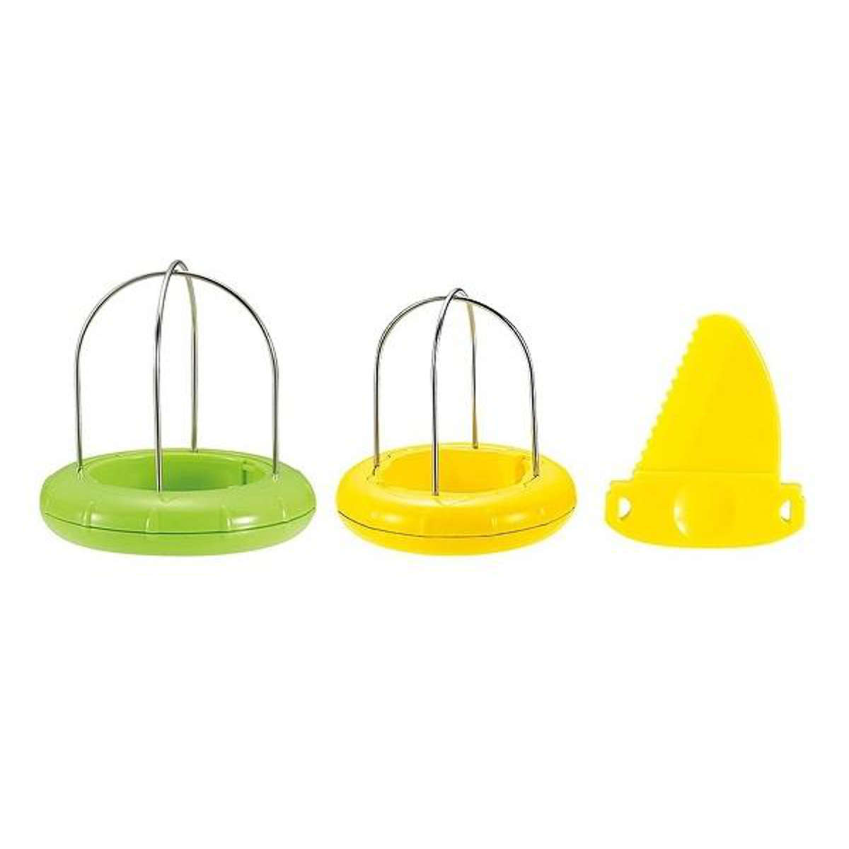 カッター キウイ用 キウイカッター＆ミニ フルベジ （ 皮むき器 皮剥き器 キウイ 皮 むく 剥く 切る カット 簡単 手軽 時短 下ごしらえ キッチンツール 便利グッズ ）