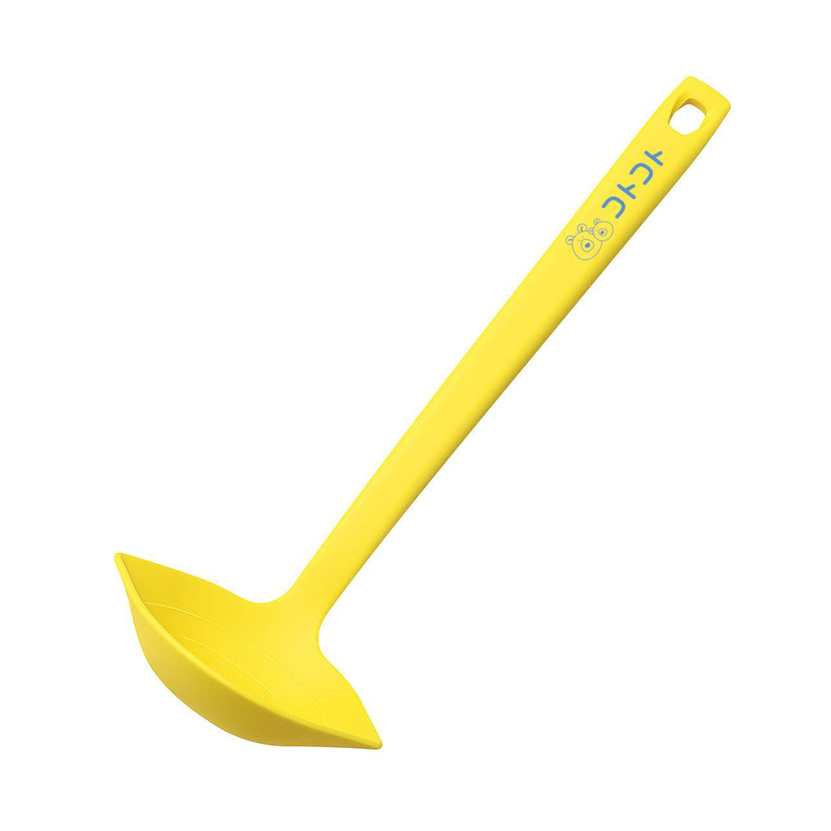 お玉 こども用 コトコト 食洗機対応 日本製 そそぎやすいお玉 ( おたま レードル お玉杓子 子ども用お玉 穴なしお玉 ナイロン製 ナイロンお玉 穴無しお玉 注ぎ口 子供用調理器 調理 料理 お手伝い 食育 子供用 キッチンツール )