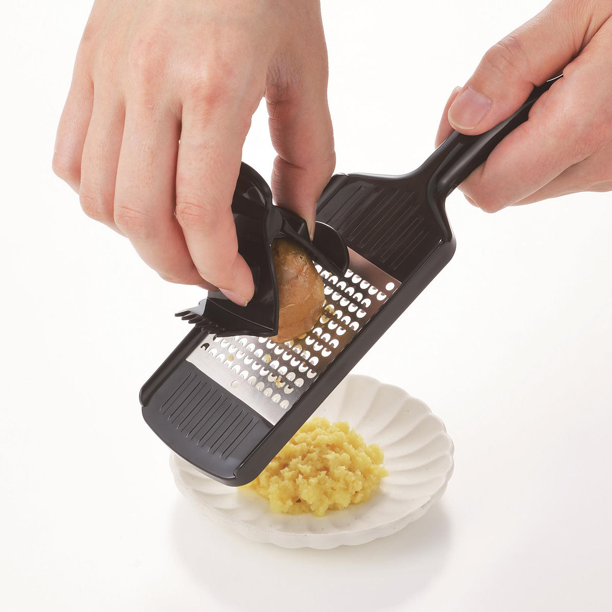 おろし器 プログレード スピード 薬味おろし ( おろし金 しょうがおろし 薬味用おろし器 おろし 生姜おろし 生姜オロシ ショウガおろし ミニ ステンレス 調理小道具 下ごしらえ用品 )