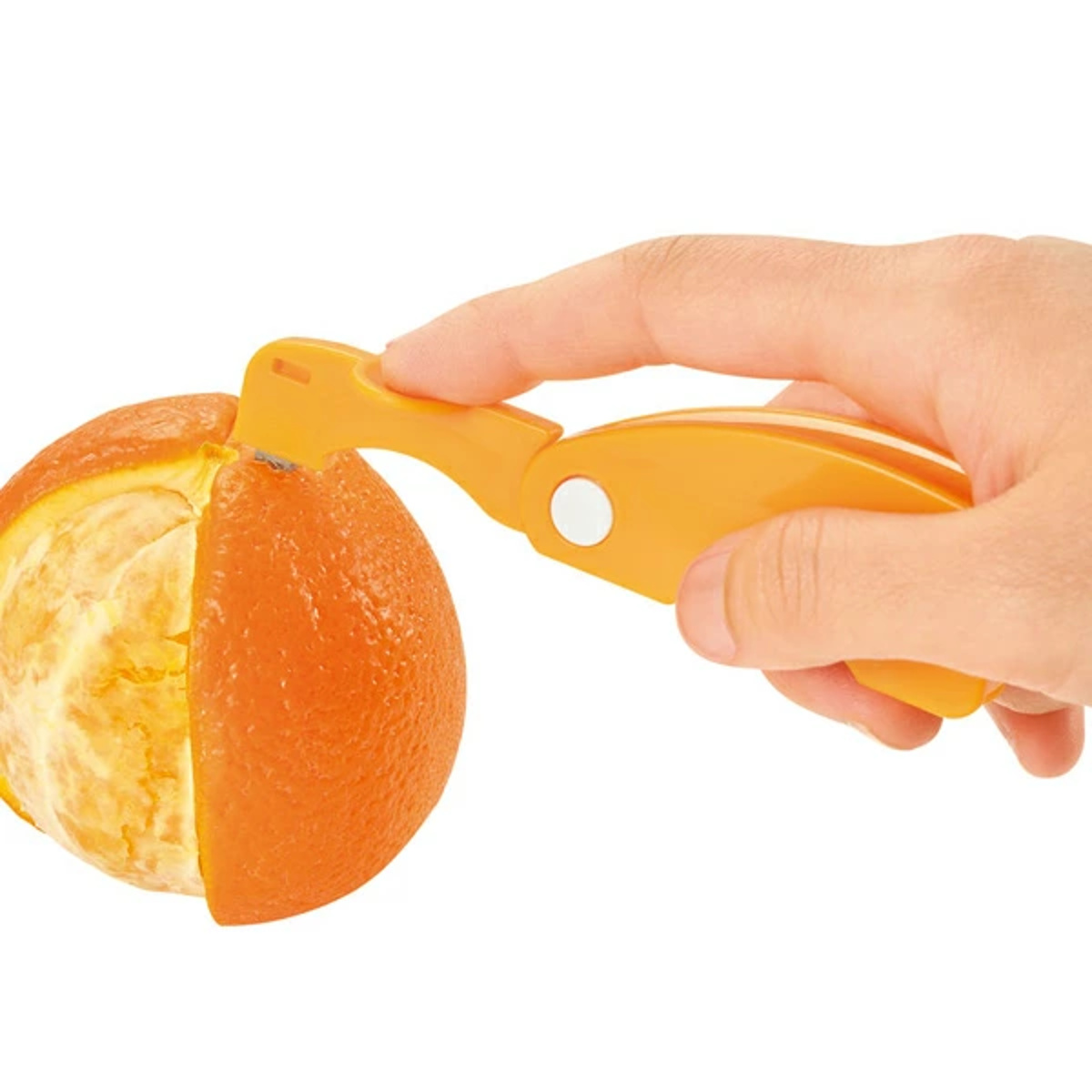 カッター オレンジ用 オレンジカッター フルベジ ( 皮むき器 皮剥き器 オレンジ 厚皮 薄皮 皮 むく 剥く 切る カット 簡単 手軽 時短 下ごしらえ キッチンツール 便利グッズ )