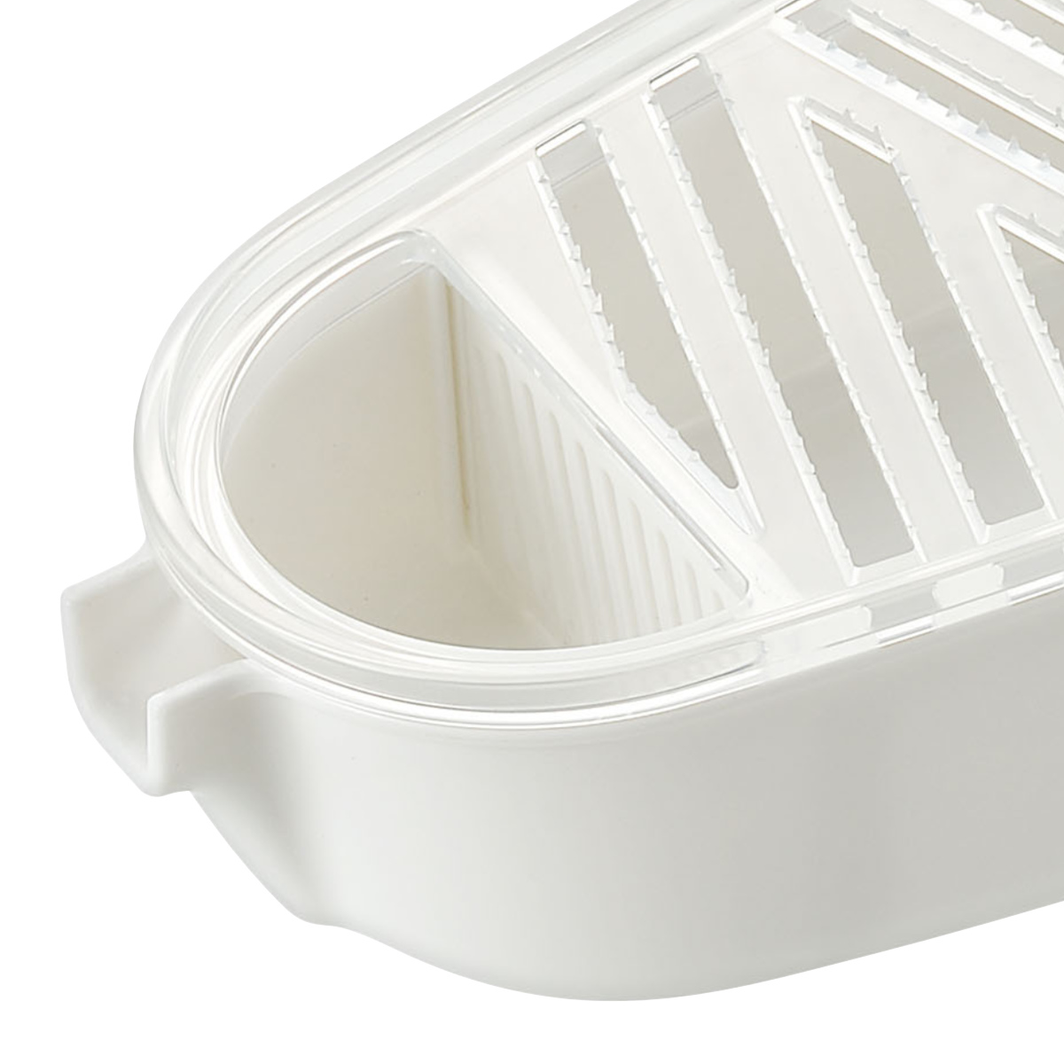 おろし器 フルベジ 水切付おろし ( おろし 大根おろし 薬味おろし 薬味 日本製 水切り 容器 受け皿付き すりおろし 大根 だいこん ダイコン )
