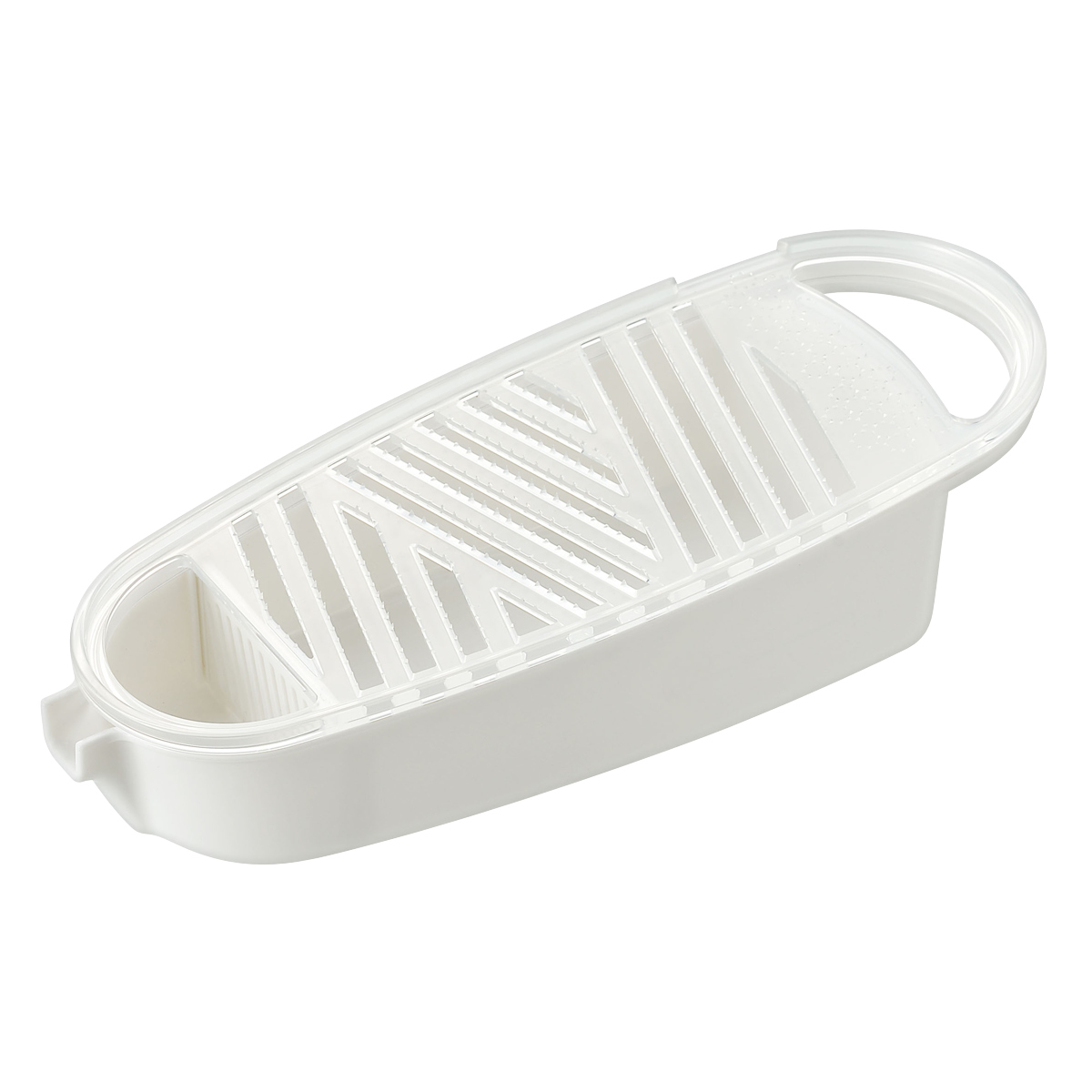おろし器 フルベジ 水切付おろし ( おろし 大根おろし 薬味おろし 薬味 日本製 水切り 容器 受け皿付き すりおろし 大根 だいこん ダイコン )