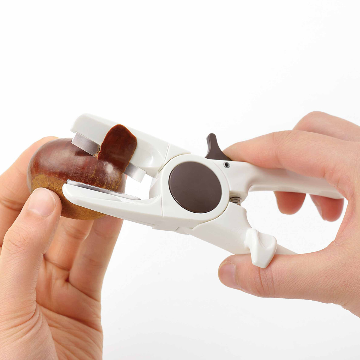 皮むき器 フルベジ 栗の皮むき器 ( くり 栗むき器 栗皮剥き 日本製 皮剥き 栗剥き くりむき器 栗むき くり剥き 野菜 果物 皮むきナイフ ペティナイフ 便利グッズ )