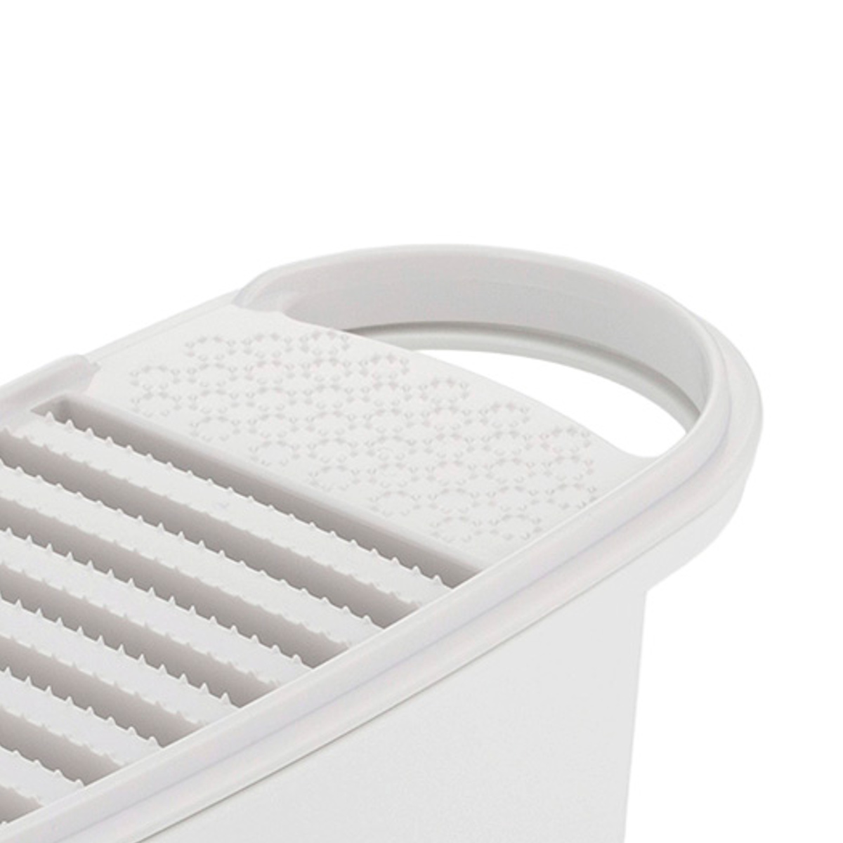 おろし器 なべ友 ふわシャキ両面オロシ ( おろし 大根おろし 鬼おろし おにおろし 薬味おろし 受け皿付き 日本製 水切り 容器 すりおろし 大根 だいこん ダイコン )