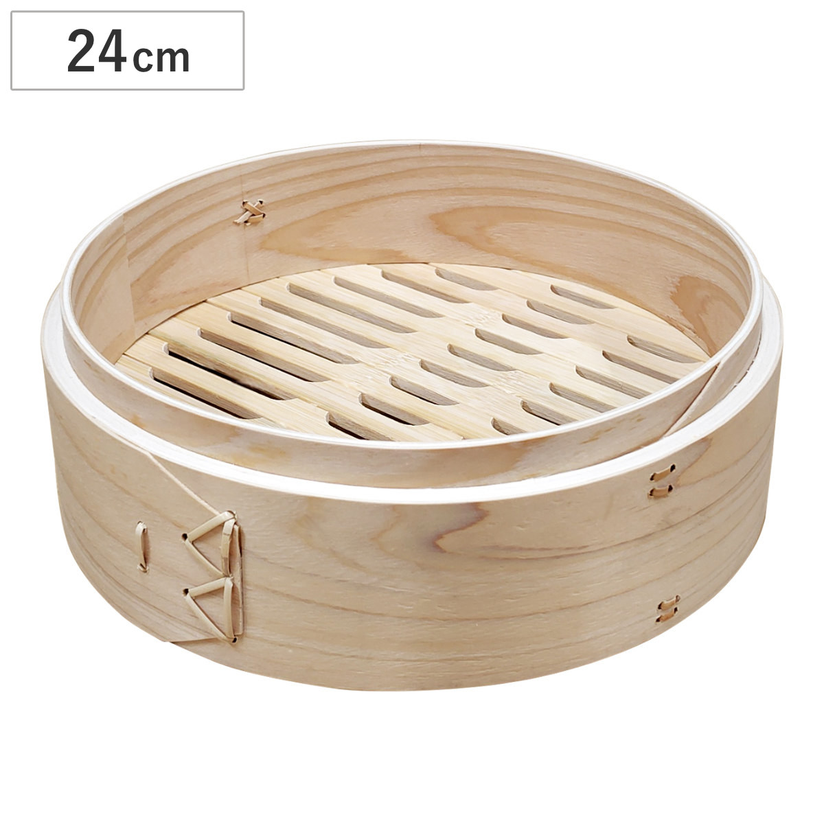 中華せいろ 24cm 桧中華セイロ ひのき製 本体のみ 蒸し器 （ せいろ 本体 蒸籠 蒸篭 蒸し かご 竹 24センチ 蒸篭せいろ 桧 ひのき ヒノキ 中華セイロ 中華蒸篭 中華蒸籠 点心 飲茶 せいろ蒸し 温野菜 蒸し料理 蒸し調理 ）