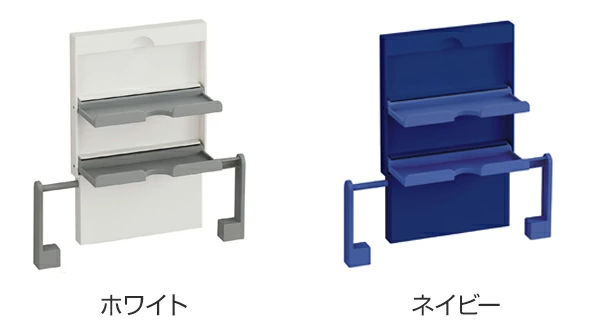 キッチンペーパーホルダー ラップ・ペーパーホルダー 収納ラック マグネット 磁石 ( ラップホルダー ペーパーホルダー マグネット式 冷蔵庫横 ラップ収納 キッチンペーパー収納 ラップ置き キッチン収納用品 キッチン用品 ) 【ホワイト】 ホワイト