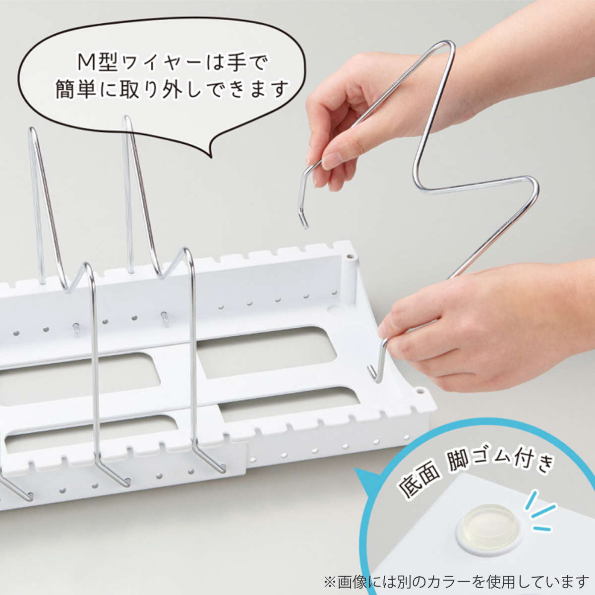 フライパンスタンド フライパン 鍋 鍋ふた スタンド 2WAY ワイドタイプ ブラックシリーズ ( 鍋スタンド 鍋蓋スタンド フライパン立て 収納 伸縮 鍋蓋立て フタ置き 仕切り シンク下 収納スタンド 引出し内 45.2~87.2cm )