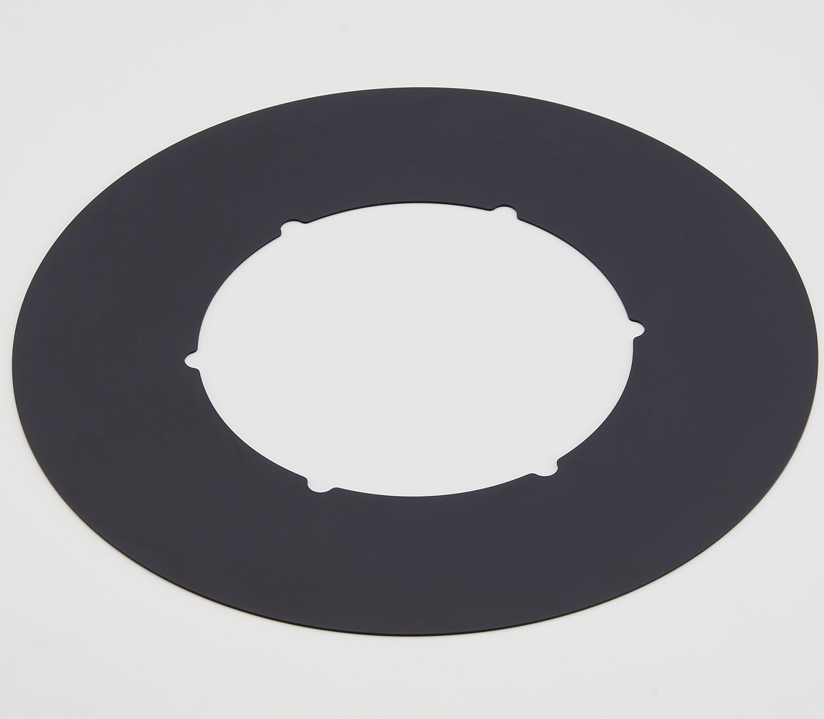 汚れ防止シート ベラスコート ガスコンロ 保護プレート サークル ( ガスマット 五徳マット コンロマット ガスコンロマット ガスコンロ用保護マット 日本製 繰り返し使える ガスレンジ トップ 耐熱 水だけで落ちる バーナーリング ) 【ブラック】 ブラック