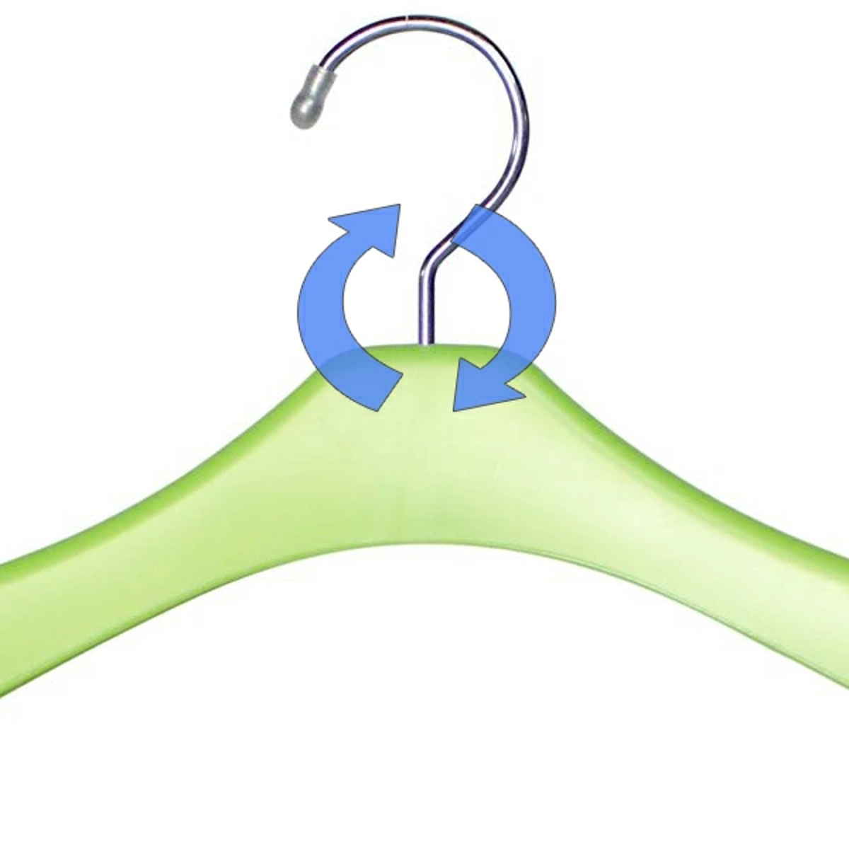 ジャケットハンガー Livido ジャケットストップ42 ( スーツハンガー 肩幅42cm 衣類ハンガー 回転フック スラックスバー付き フォーマルハンガー ジャケット用ハンガー バー付き 型崩れ防止 ) 【パールホワイト】 パールホワイト