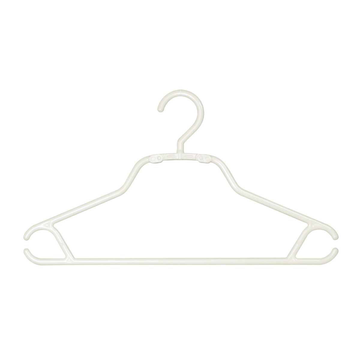 シャツハンガー Livido スピーディーシャツハンガー5本組 ( ハンガー 5本セット セット まとめ買い 衣類ハンガー 洗濯ハンガー 衣類収納 シャツ シャツ用 襟元伸びない 洋服 ジャケット キャミソール シンプル ) 【パールピンク】 パールピンク