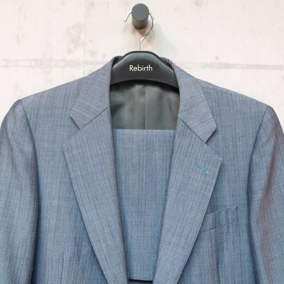 ハンガー 10本 幅47cm リバース ジャケットストップ47 ( ジャケットハンガー スーツハンガー 衣類ハンガー スリム ジャケット スーツ 衣類収納 プラスチック 幅47 肩幅47 収納 コート パンツ スラックス バー付き )