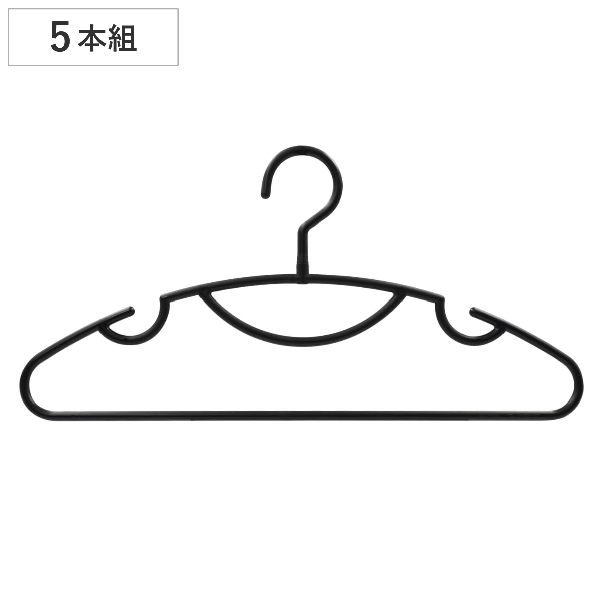 ハンガー セットスリムハンガー ５本組 （ ）