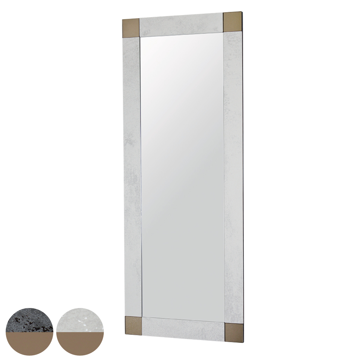 ミラー 壁掛け ウォールミラー イージス 40×102cm （ 鏡 おしゃれ 壁掛け鏡 シンプル 洗面台 インテリア 飛散防止 玄関 リビング かがみ