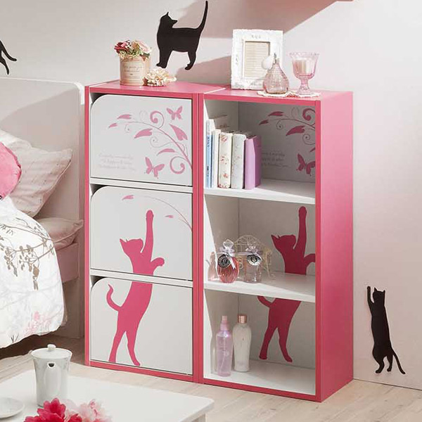 カラーボックス ラック 3段 シャローゼ 幅39cm （ 収納ボックス カラボ