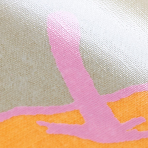 トレー isso ecco イッソ・エッコ ファブリックトレー 持ち手付き ペアー 梨柄 46cm ベージュ ( お盆 トレイ 布 取っ手付き 角 盆 ナシ 梨 キッチントレー 配膳 キッチン用品 角型 おしゃれ かわいい ) 【ベージュ】 ベージュ