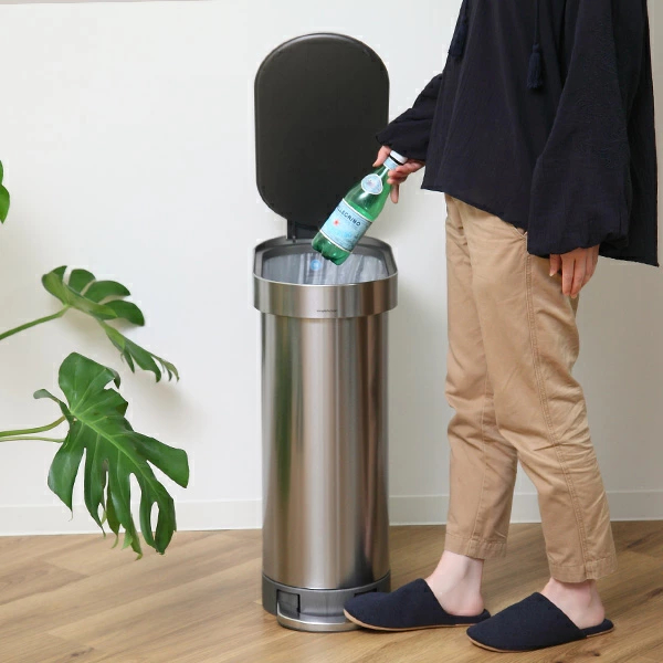 正規品 ゴミ箱 シンプルヒューマン simplehuman 45L スリムステップ