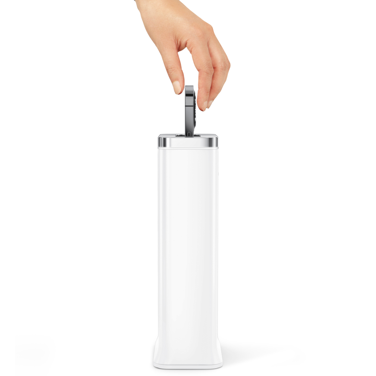【simplehuman】クリーンステーション simple human】クリーンステーション シルバーステンレス ST4000