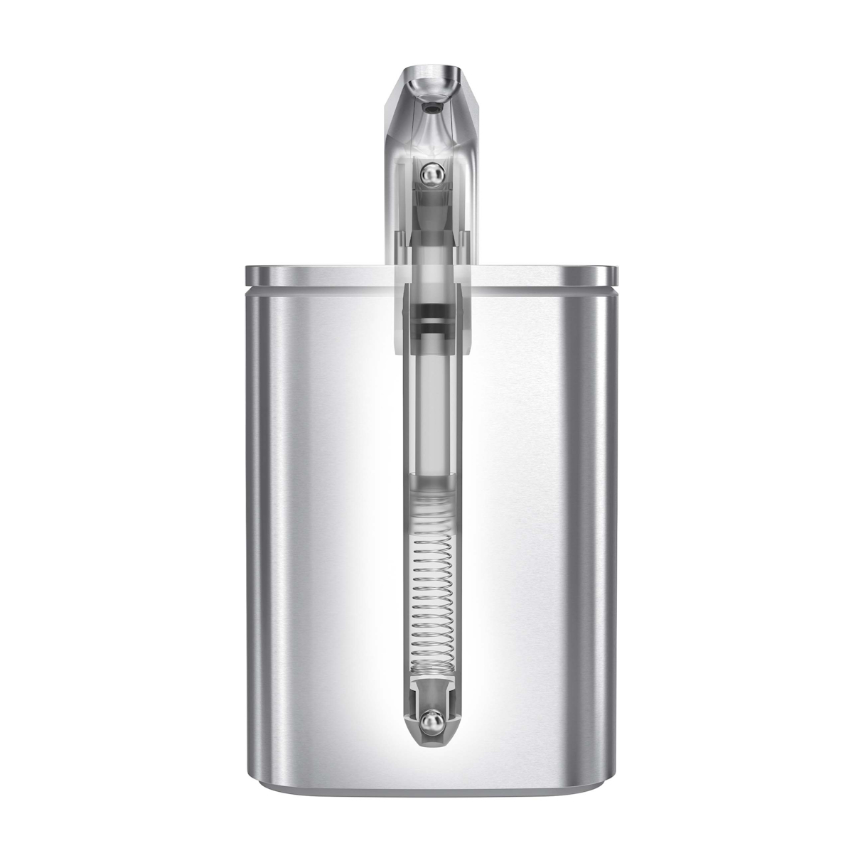 ディスペンサー simplehuman パルスポンプ 473ml ( シンプルヒューマン ディスペンサーボトル ソープディスペンサー 詰め替え ボトル 手洗い 液体 ソープボトル ハンドソープ 石けん 食器用洗剤 洗面 キッチン シンプル おしゃれ )