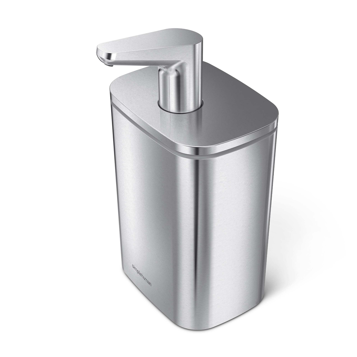 ディスペンサー simplehuman パルスポンプ 473ml ( シンプルヒューマン ディスペンサーボトル ソープディスペンサー 詰め替え ボトル 手洗い 液体 ソープボトル ハンドソープ 石けん 食器用洗剤 洗面 キッチン シンプル おしゃれ )