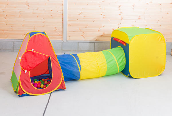 高額売筋 ボールハウス ボール 50個付 トンネル付 ハウス テント 折り畳み おもちゃ 持ち運び 収納