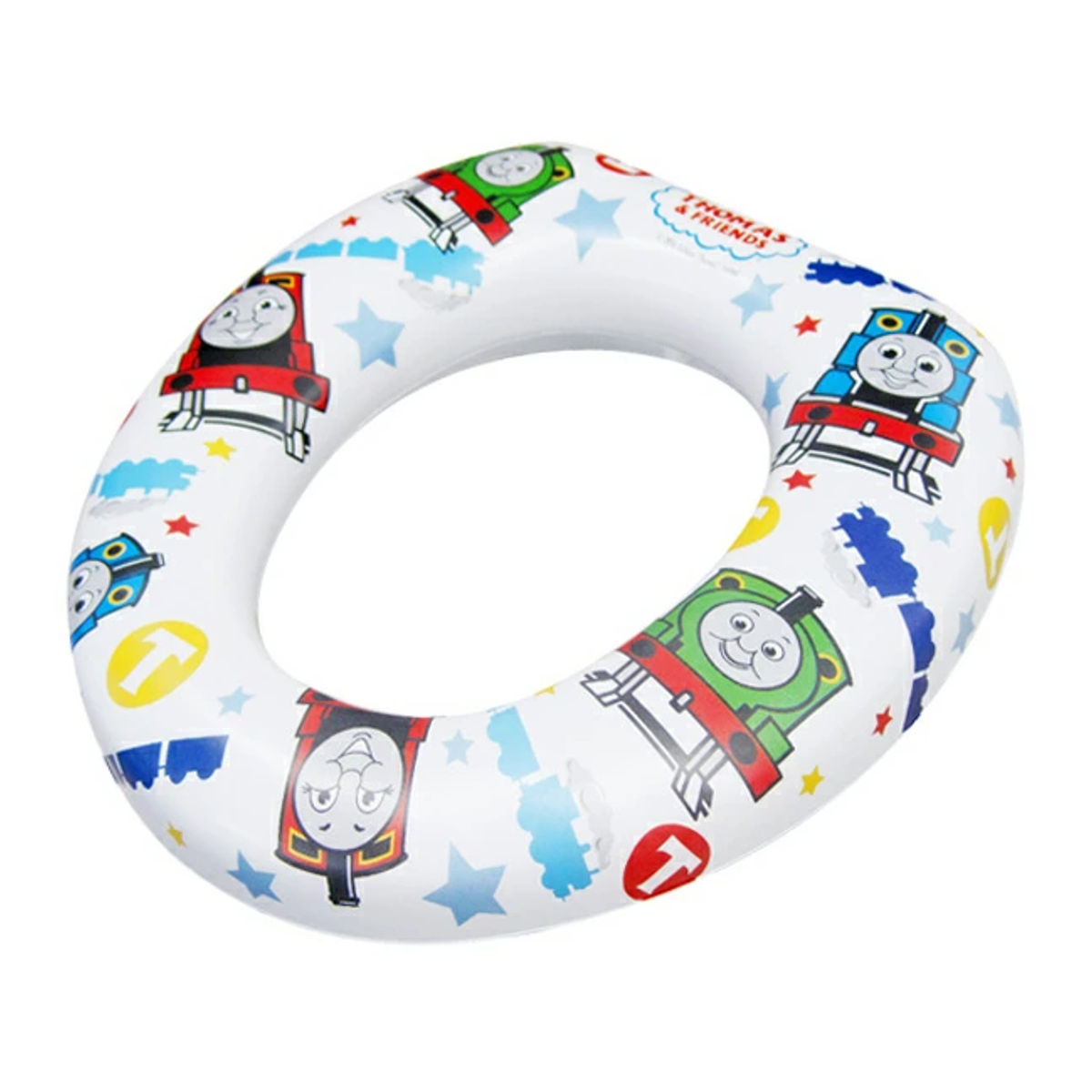 補助便座 トーマス ソフトシート ( トイレ 子供 補助 トイレトレーニング キャラクター 赤ちゃん 便座 取り外し 洋式 旅行 ソフト便座 子供用 練習 おまる 子供用補助便座 サポート 置くだけ 簡単設置 簡単 )