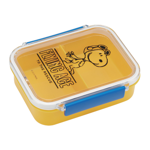 Dショッピング お弁当箱 1段 保存容器 430ml タイトウェア Peanuts スヌーピー フライングエース Snoopy 弁当箱 ランチボックス レンジ対応 食洗機対応 一段 女子 レンジok 食洗機ok 仕切付き 弁当 お弁当 二点ロック 女性 日本製 カテゴリ 弁当箱の販売できる