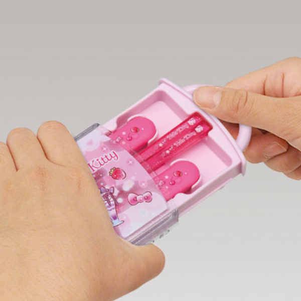 dショッピング |トリオセット 抗菌 箸 スプーン フォーク ハローキティ