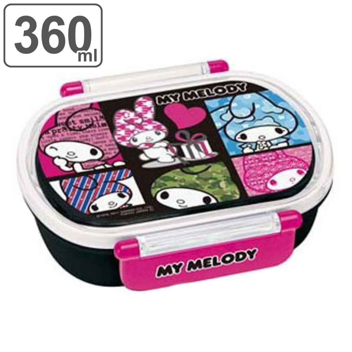 Dショッピング 在庫限り 入荷なし お弁当箱 タイトランチボックス 小判型 マイメロディ 食洗機対応 子供用 キャラクター カテゴリ 弁当箱の販売できる商品 リビングート ドコモの通販サイト