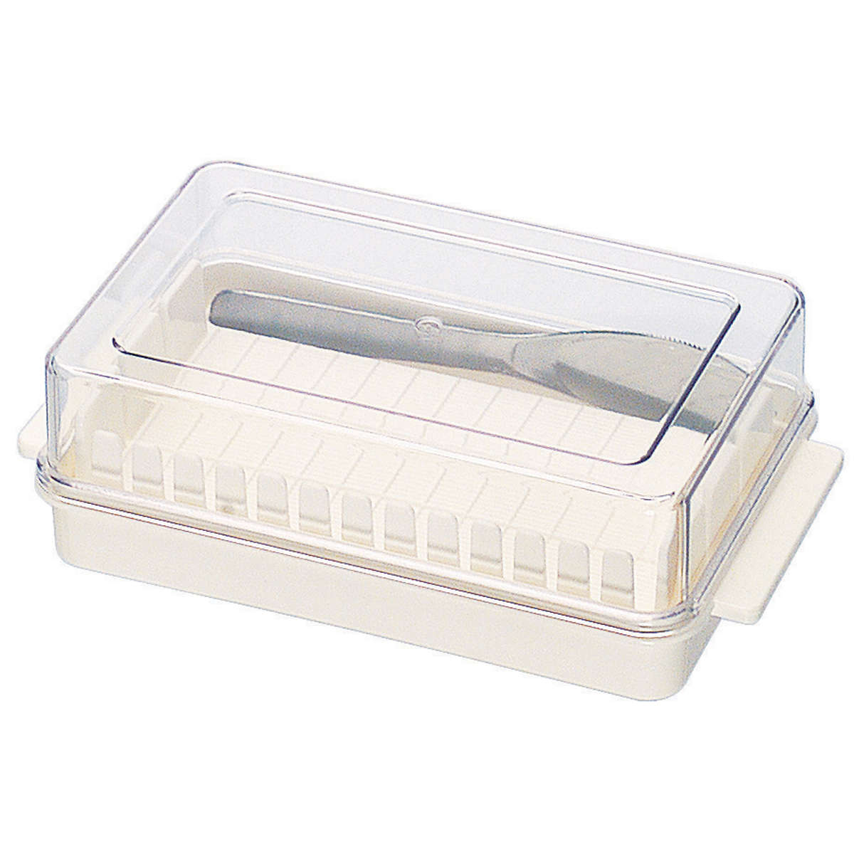 バターケース 定量カッティングガイド付 （ バターカット バター用ケース バター容器 バター容器バター保存 バター入れ バターホルダー バター 切る カット 保存容器 食品保存 簡単 ）