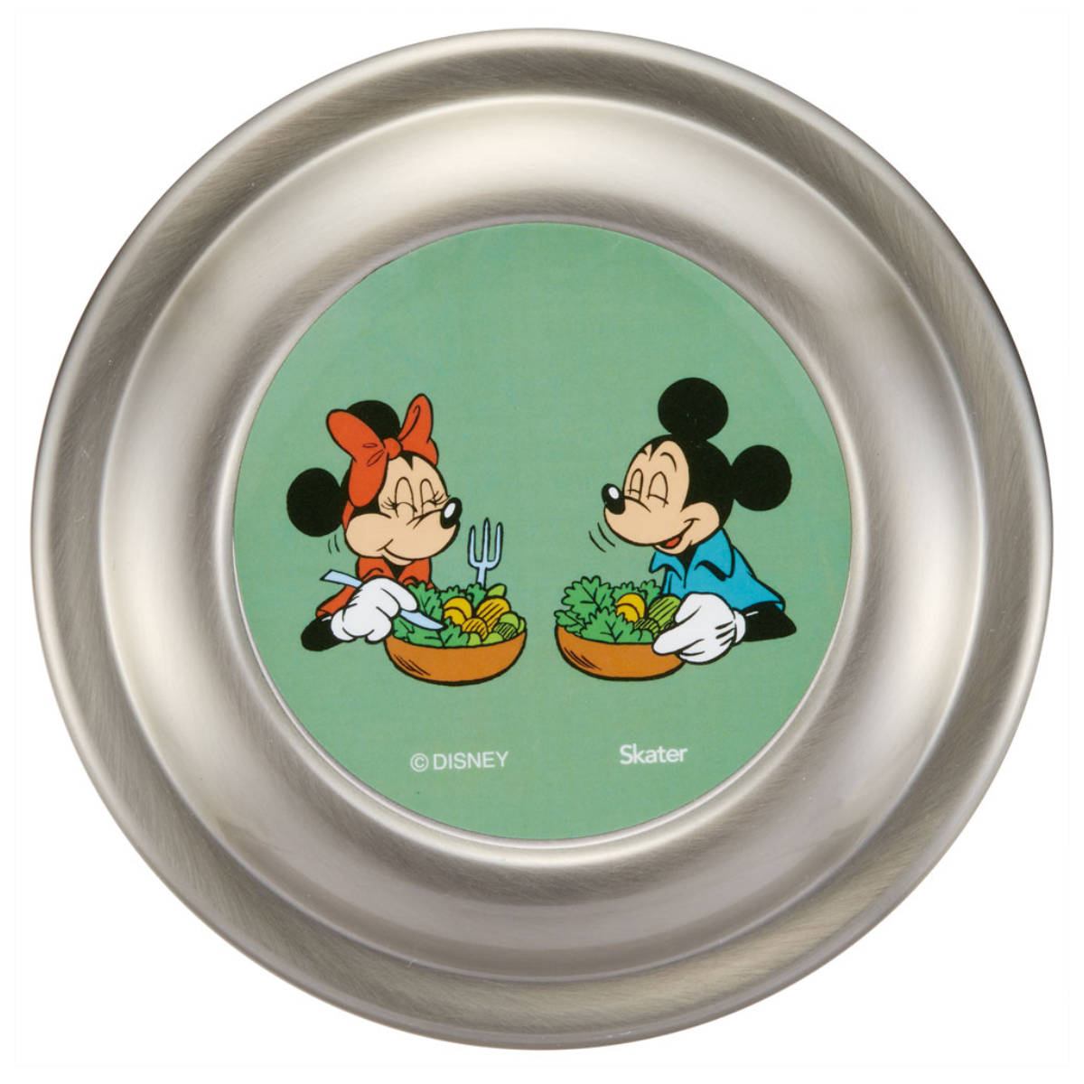 弁当箱 保温 丼 抗菌 550ml 真空ステンレス 保温弁当箱 ミッキーマウス グリーンワールド ( ミッキー 保冷 ランチジャー 保温ジャー 銀 AG ランチポット お弁当箱 ランチボックス 丼ぶり 二段 真空二重構造 )