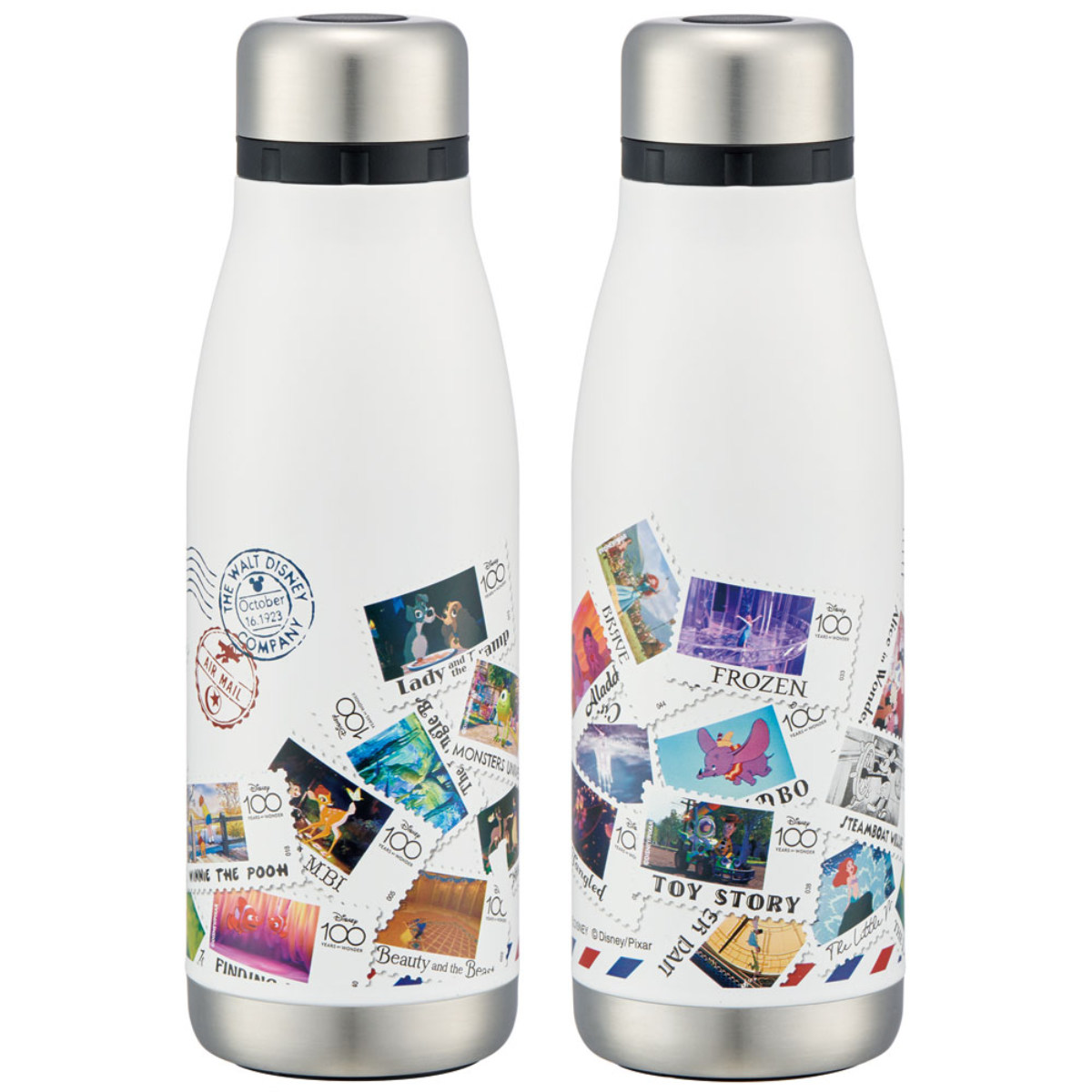 水筒 400ml 保温 保冷 超軽量 コンパクトステンボトル キャラクター