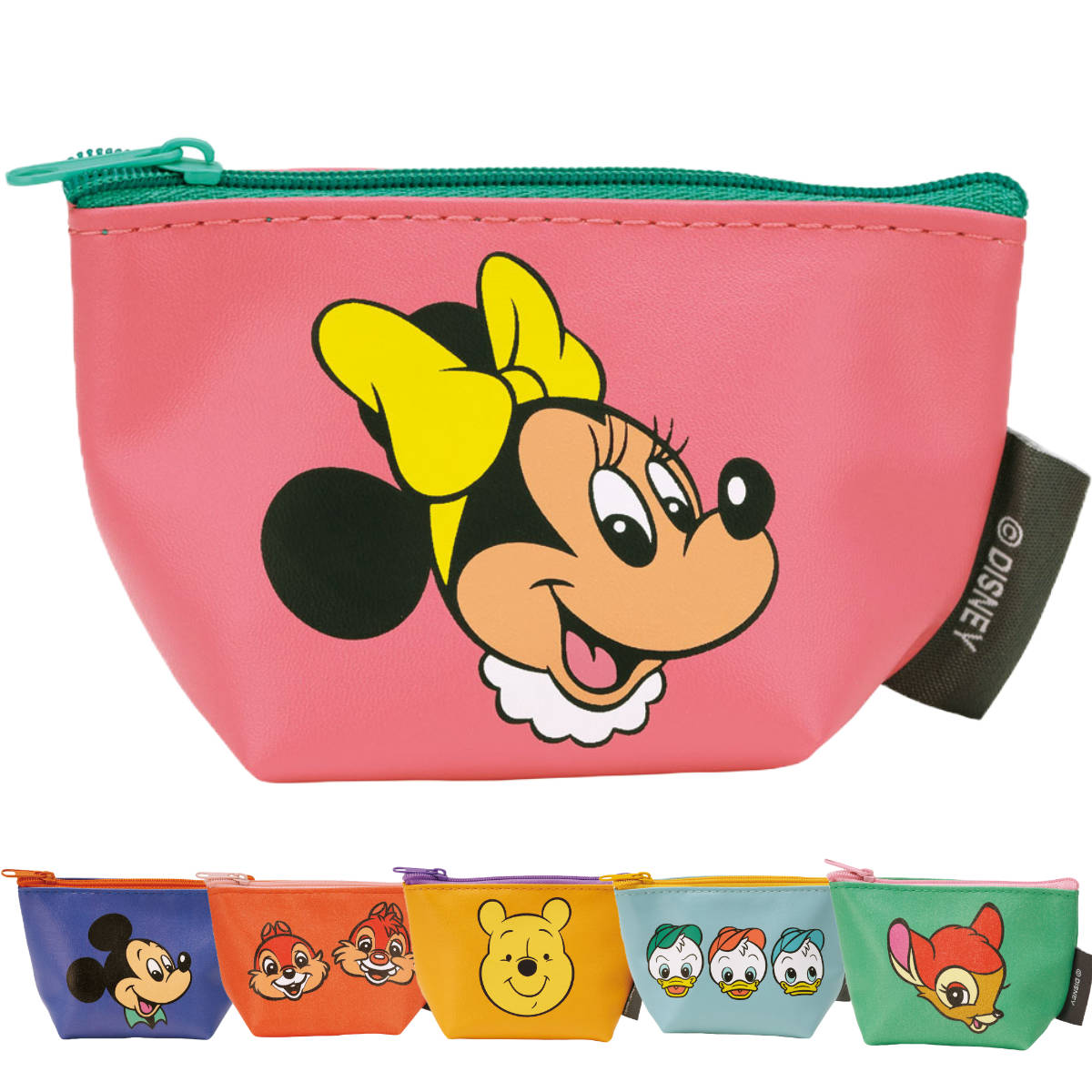 ミッキー☆ミニー☆ディズニー/合皮ポーチ