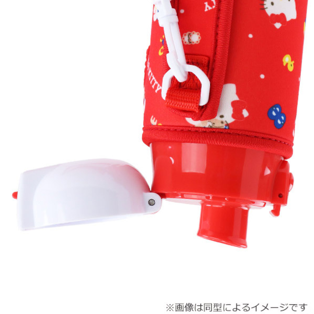 水筒 ダイレクトステンボトル 470ml カバ―付き キャラクター ( 直飲み 保冷 ステンレスボトル ワンプッシュボトル 子供 恐竜 幼稚園 保育園 子供用水筒 超軽量 ダイレクトボトル 子ども キッズ )