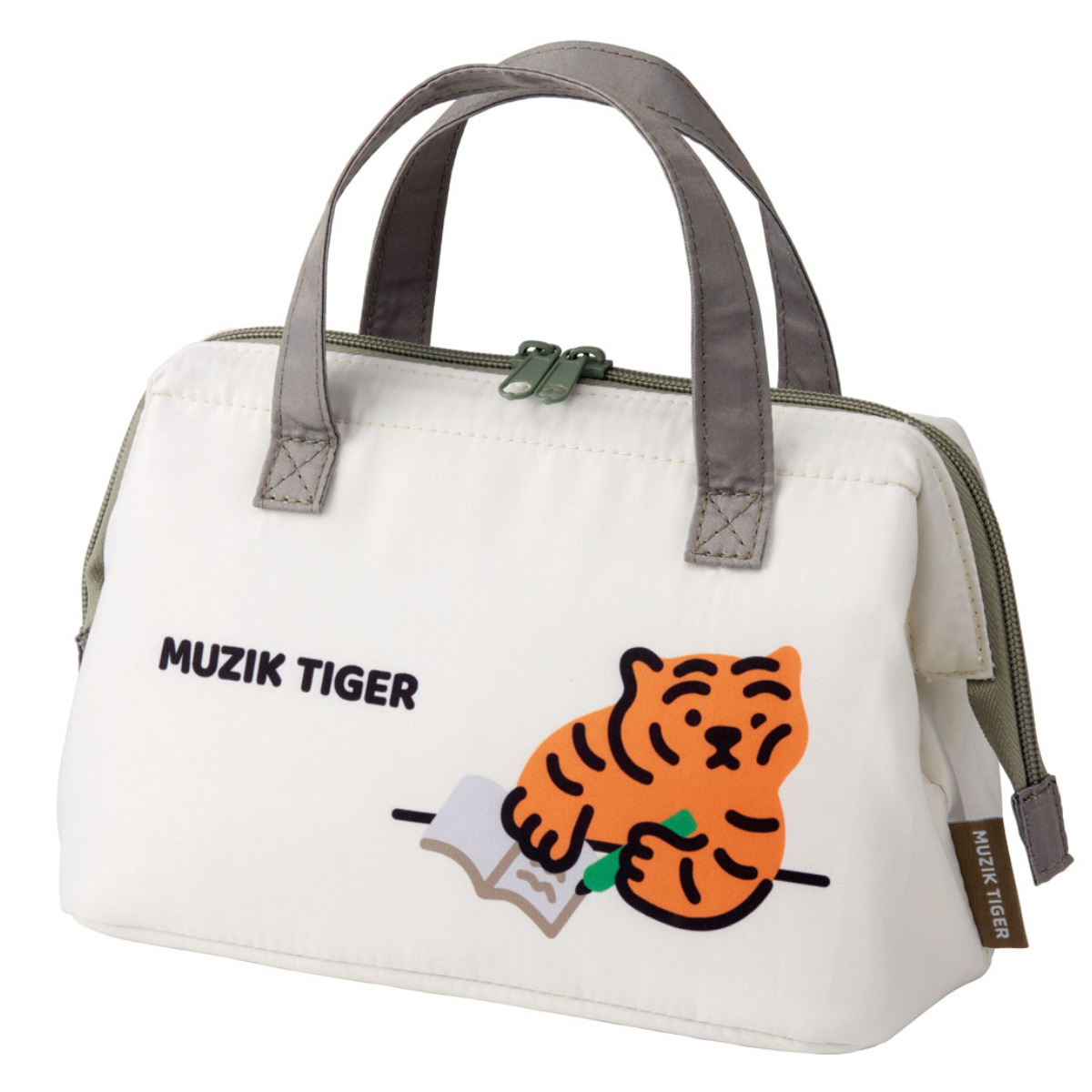 ランチバッグ がま口型ランチバッグ MUZIKTIGER （ 虎 がま口型 