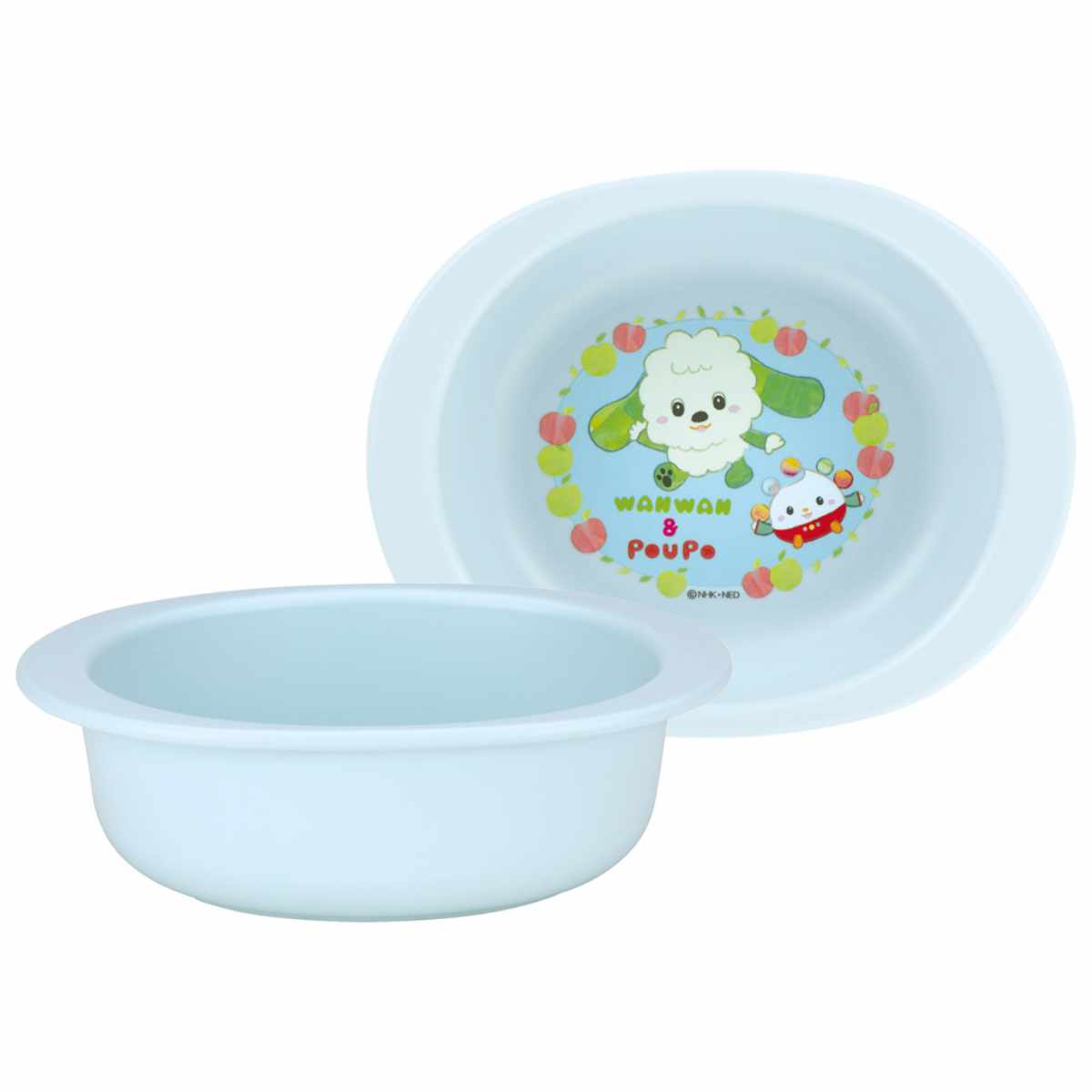 ボウル 子ども用 11cm いないいないばあっ! プラスチック ( 食洗機対応 電子レンジ対応 お椀 子ども用食器 キャラクター 軽い 割れにくい キャラ 離乳食 子ども 耐熱 抗菌加工 日本製 )