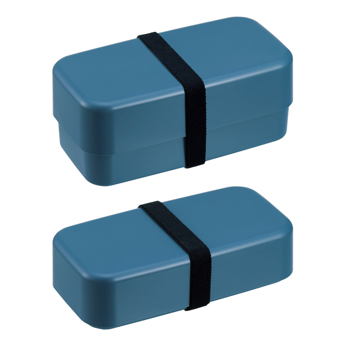 弁当箱 1000ml カトラリー付ランチボックス アッシュブラック ( ランチボックス 食洗機対応 レンジ対応 二段 カトラリー 付き 2段 日本製 仕切り付き スプーン フォーク 食洗機OK レンジOK お弁当 弁当 二段弁当 ) 【アッシュブルー】 アッシュブルー