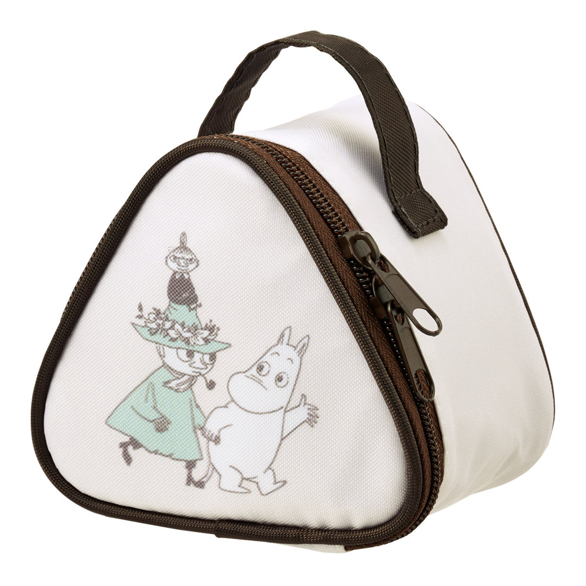 おにぎりケース 保冷おにぎり型ランチバック ムーミン （ MOOMIN ランチバック 保冷 保温 おむすびケース おにぎり おむすび ケース 三角 ポーチ バッグ おにぎり用 お弁当 弁当 ）