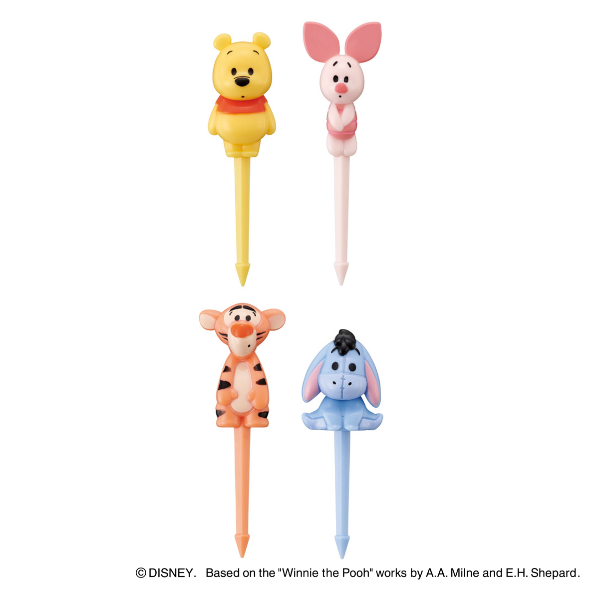 ランチピックス くまのプーさん ( プーさん ランチピック お弁当ピック お弁当 飾り キャラクター ピックス おかずピック ピンチョス 楊枝 ようじ お弁当グッズ 弁当 )