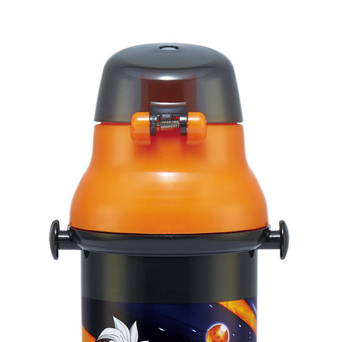 水筒 480ml 抗菌直飲プラボトル ドラゴンボールダイマ ( ドラゴンボール 子供用 抗菌 プラスチック製 ダイレクトボトル 直飲み ワンタッチ 日本製 抗菌加工 AG 銀 ショルダーベルト付き 広口 軽量 ボトル ワンプッシュ )