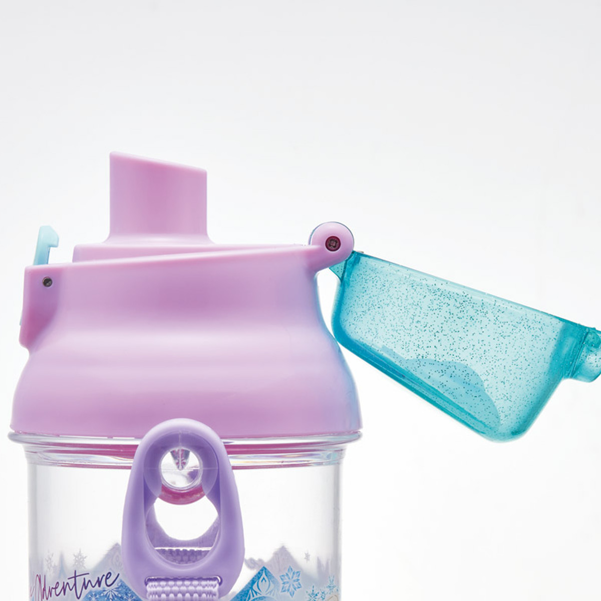 水筒 480ml 食洗機対応プラクリアボトル アナと雪の女王25 ( アナと雪の女王 食洗機対応 直飲み プラボトル プラスチック ワンプッシュ ボトル 軽量 日本製 キッズ 子供用 クリアボトル クリア ダイレクトボトル 食洗機 対応 )