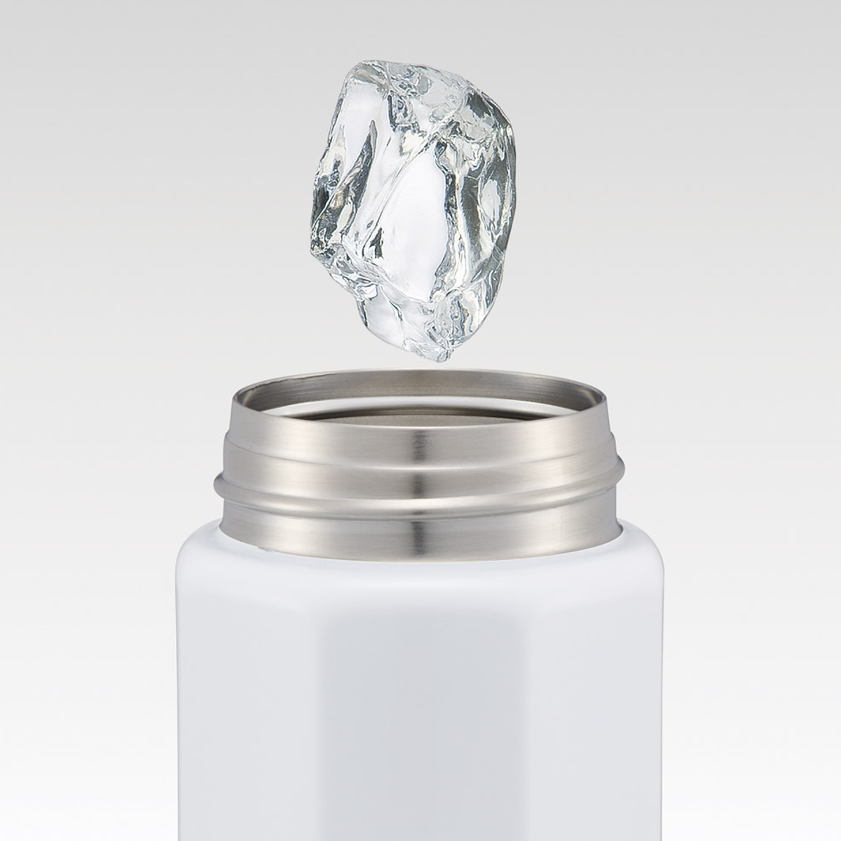 水筒 350ml 八角ステンレスボトル350ml リラックマベーシック ( リラックマ マグボトル 保温 保冷 直飲み マグ W飲み口 ボトル コンパクト 広口 八角形 ステンレス ステンレスボトル マイボトル ミニボトル スリム )